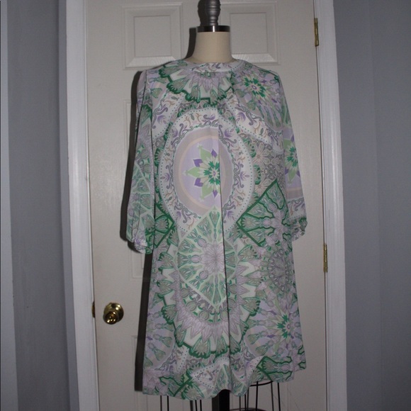 Eva Mendes BRAND NEW ! Sabrina floral dress - Picture 2 of 4